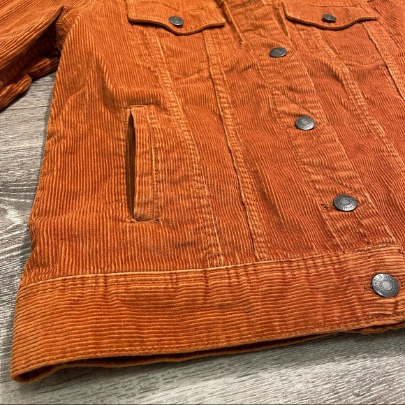Old Navy Rust Corduroy Jacket - Picture 5 of 9
